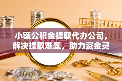 宝应小额公积金提取代办公司，解决提取难题，助力资金灵活使用