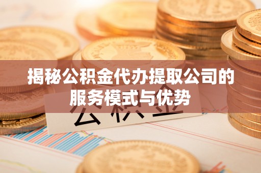 宝应揭秘公积金代办提取公司的服务模式与优势