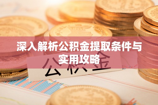 宝应深入解析公积金提取条件与实用攻略