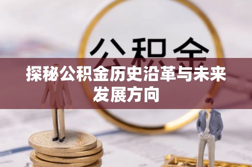 宝应探秘公积金历史沿革与未来发展方向