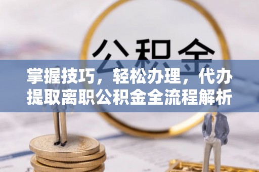 宝应掌握技巧，轻松办理，代办提取离职公积金全流程解析