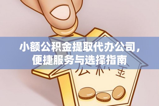 宝应小额公积金提取代办公司，便捷服务与选择指南