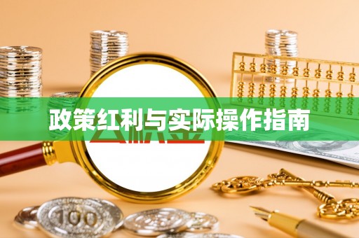 宝应政策红利与实际操作指南