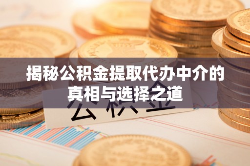 宝应揭秘公积金提取代办中介的真相与选择之道