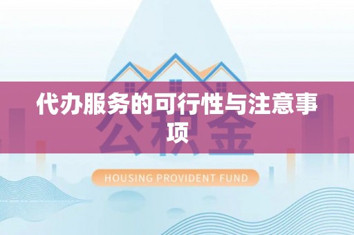 宝应代办服务的可行性与注意事项