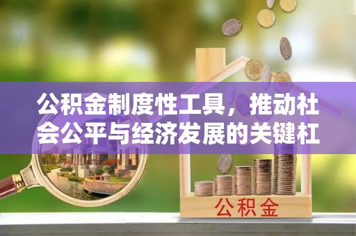 宝应公积金制度性工具，推动社会公平与经济发展的关键杠杆